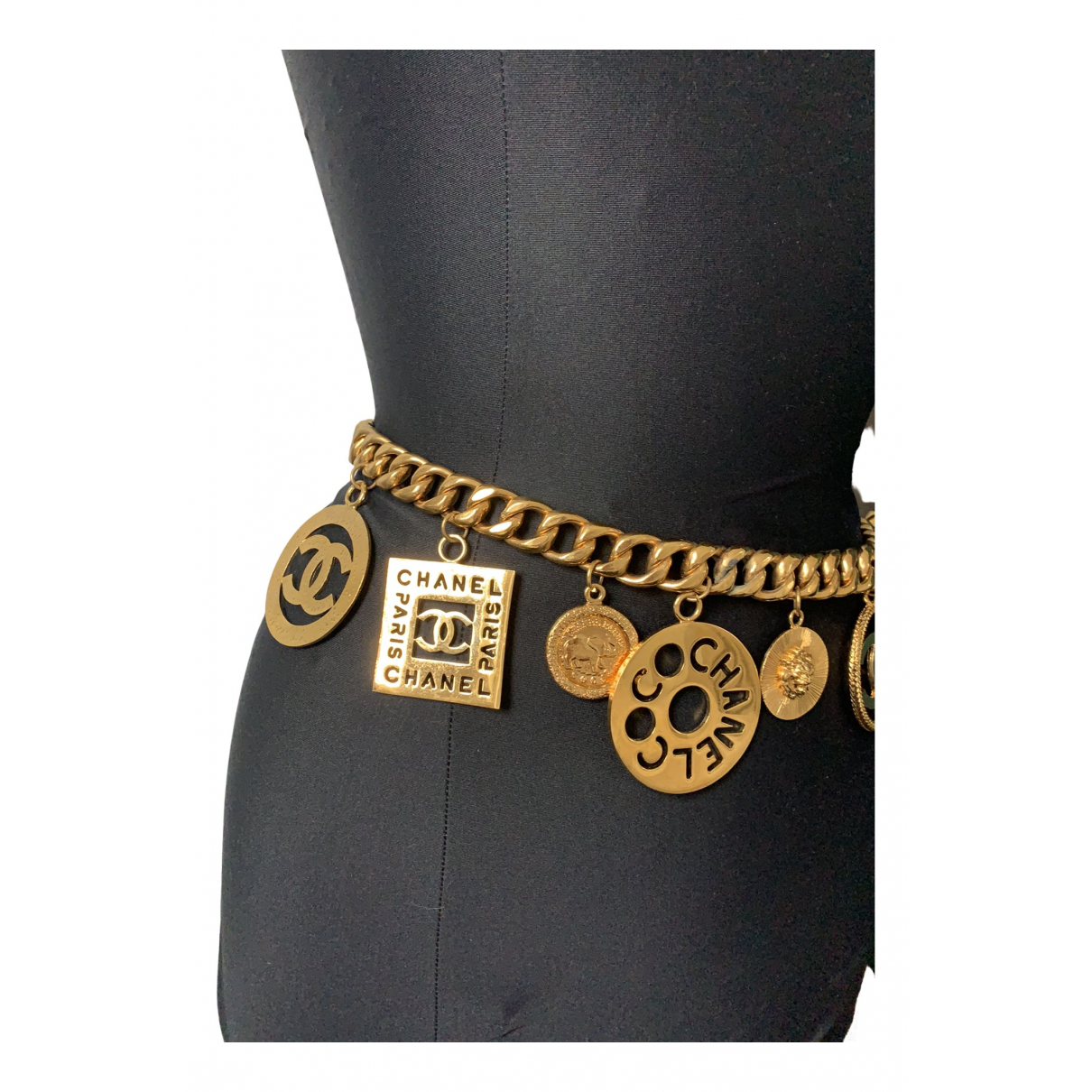 Belt Chanel Gold size 35 Inches in 